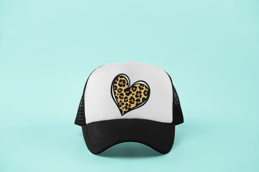 Cheetah Heart // Trucker Hat