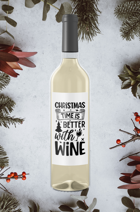 Christmas Time is Better with Wine