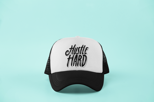 Hustle Hard // Trucker Hat