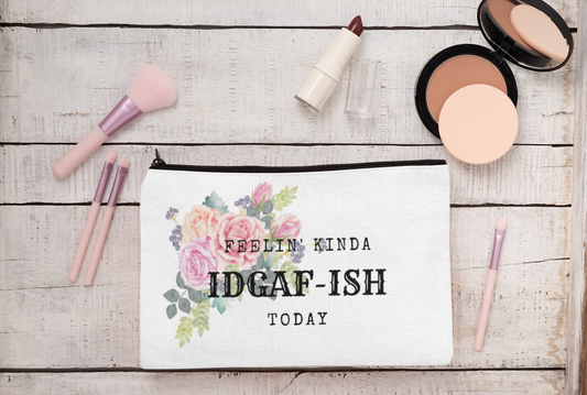 Feeling' Kinda IDGAF-Ish Today // Makeup Bag