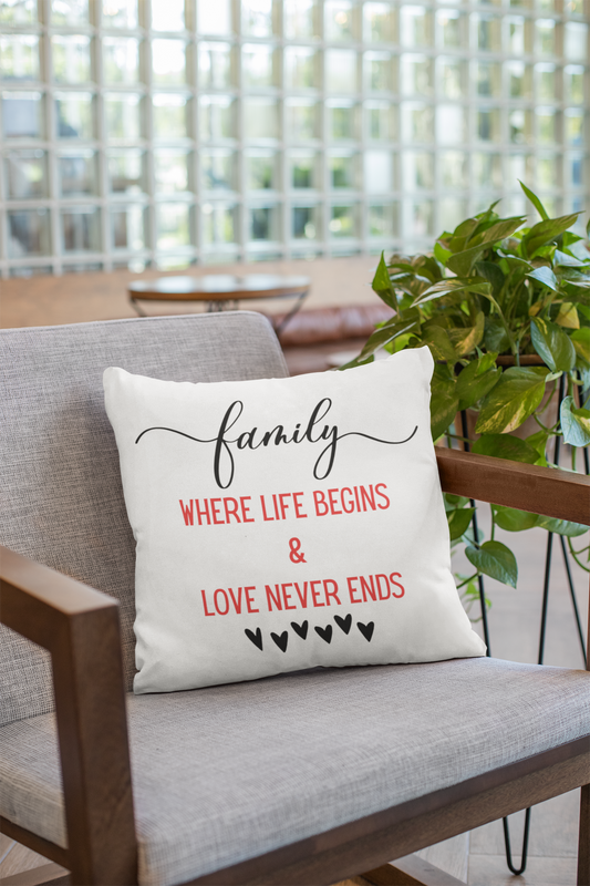 Family // Where Life Begins & Love Never Ends