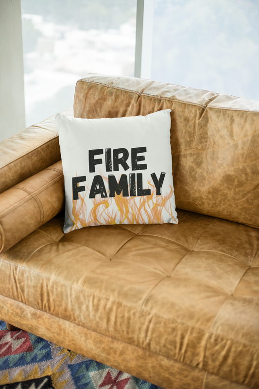 Fire Family // Pillow